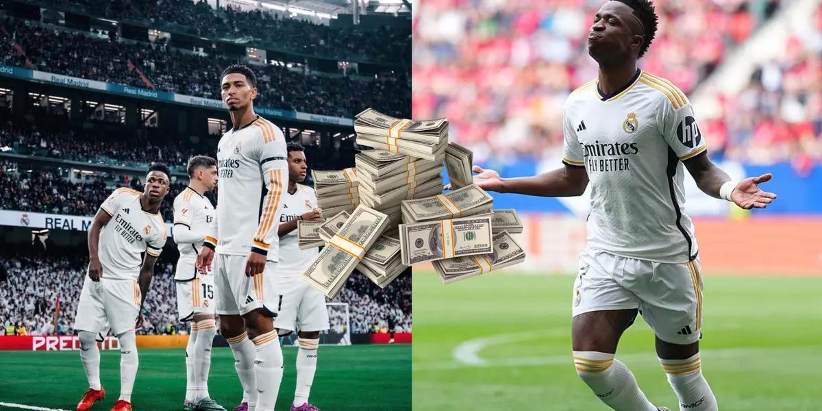 La Liga's top five most valuable players are all Real Madrid players.