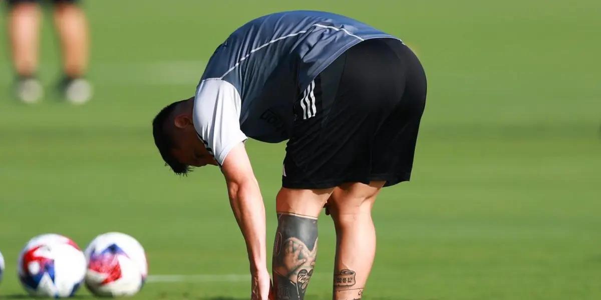 La Pulga participated in the practice and then a detail in a photo set off alarm bells.