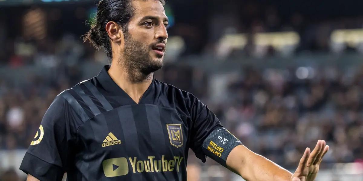 LAFC announced that Carlos Vela would be close to playing again before the playoffs