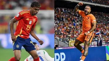 Lamine and K Memphis Depay | Photos: @lamineyamal and @Memphis