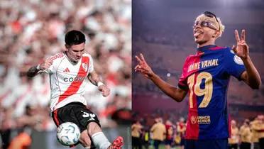 Lamine Yamal and Franco Mastantuono