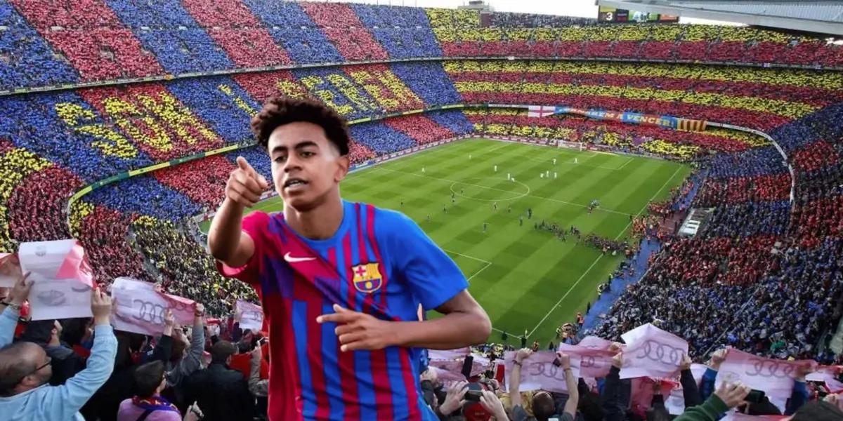 Lamine Yamal begins to show his talent at FC Barcelona