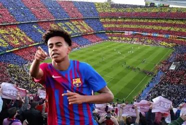 Lamine Yamal begins to show his talent at FC Barcelona