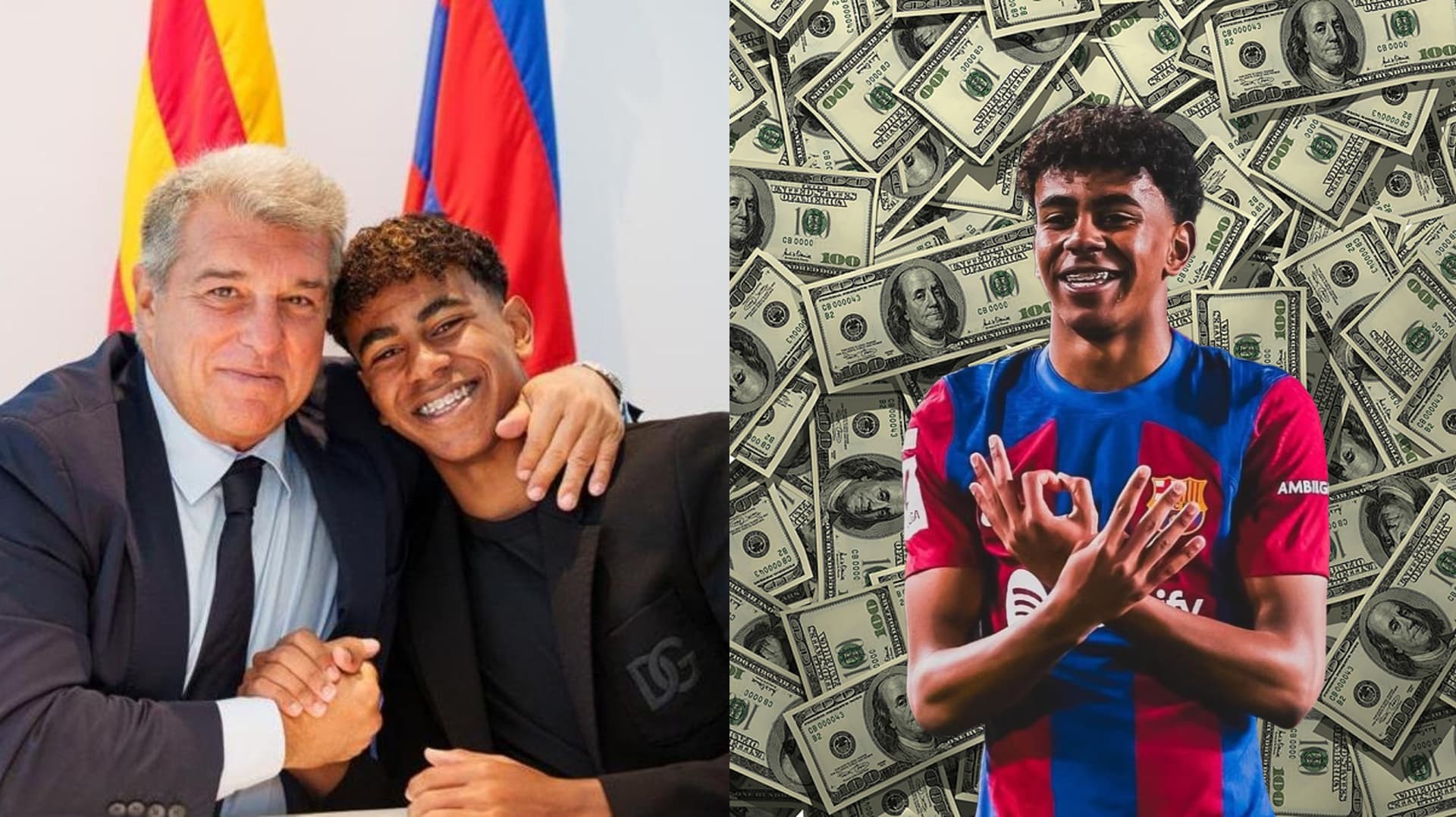 Lamine Yamal has already received big offers from other clubs in Europe according to Joan Laporta.