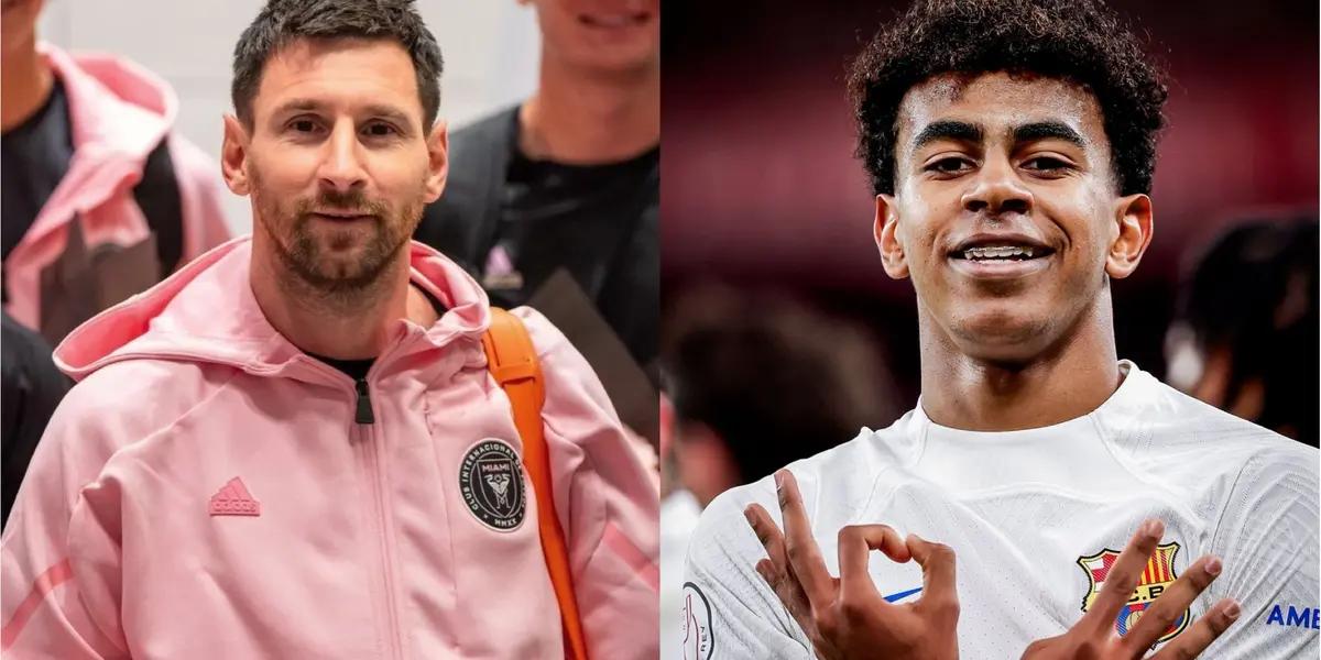 Lamine Yamal is close to signing a deal for a brand Lionel Messi is part of as well.