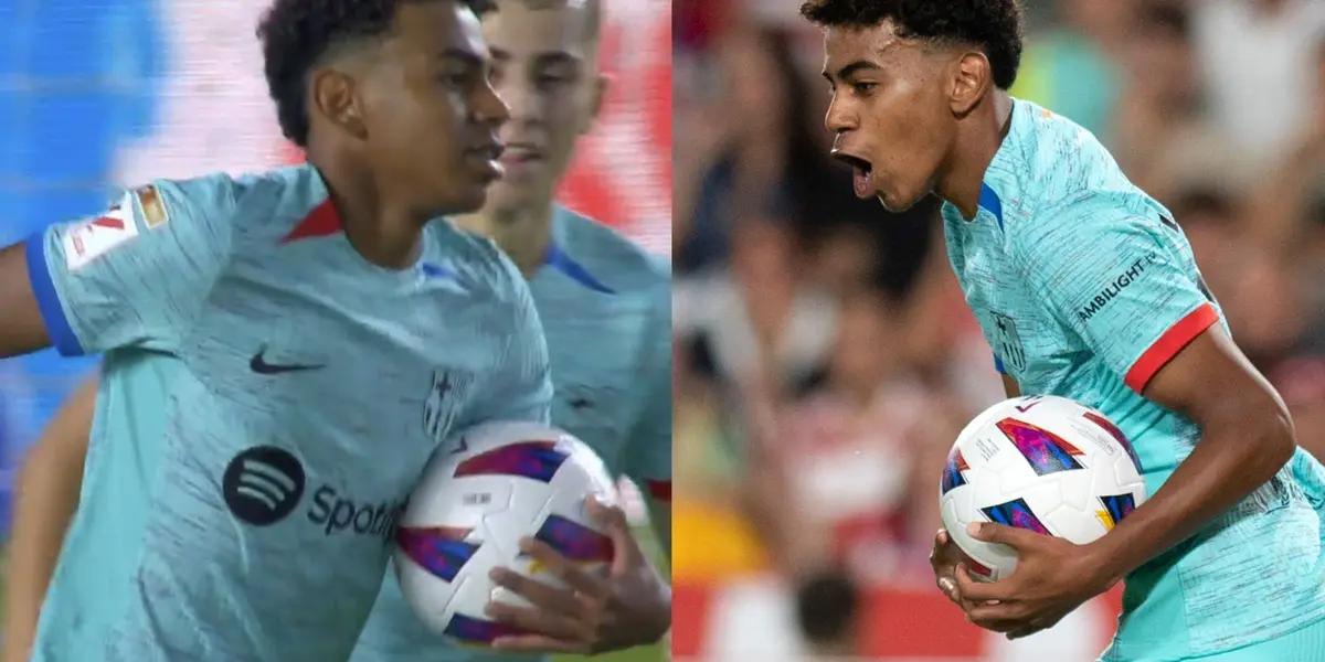 Lamine Yamal's goal with FC Barcelona meant an important record