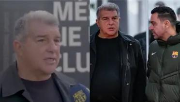 Laporta does not want Xavi to leave but the Spanish manager is firm with his decision.