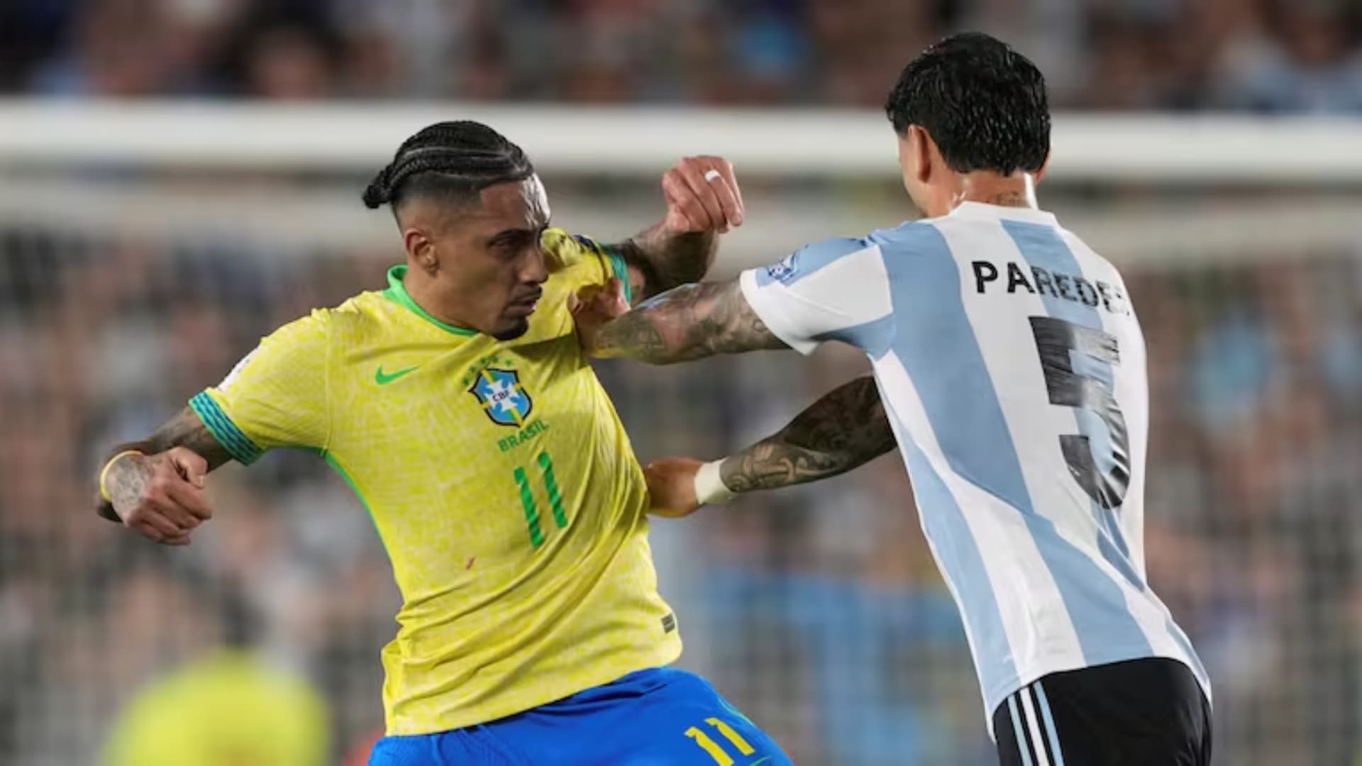 Leandro Paredes and Raphina