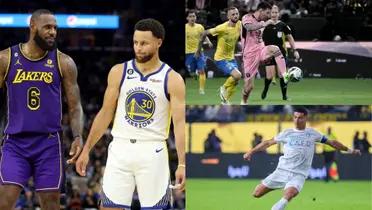 LeBron James chooses between Lionel Messi and Cristiano Ronaldo in recent interview.