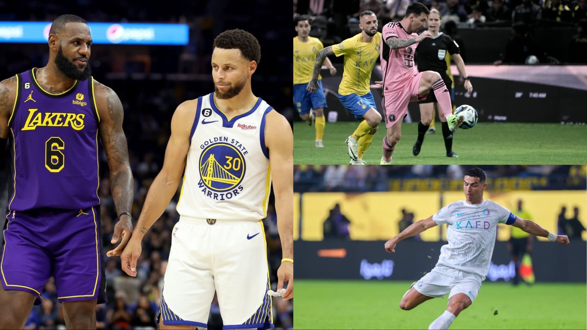 LeBron James chooses between Lionel Messi and Cristiano Ronaldo in recent interview.