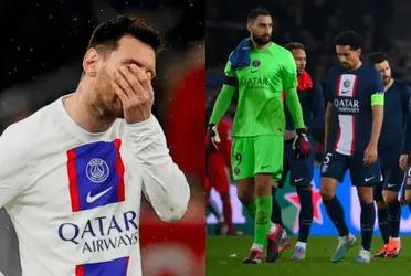 Leo returned to the Parc des Princes, shortly after finishing his contract and had a curious response from the fans