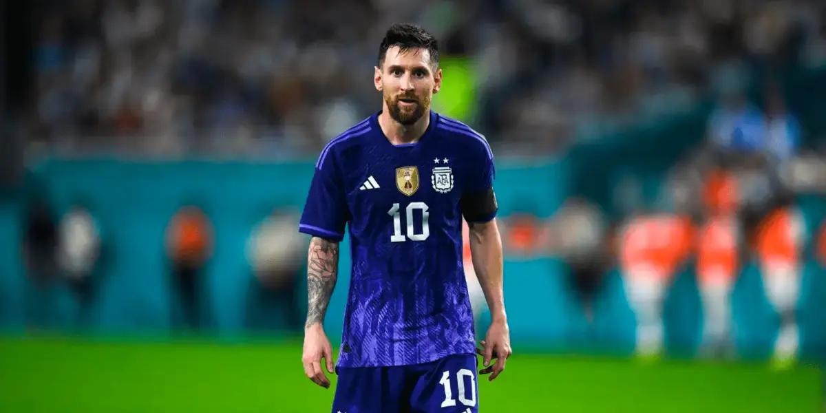 Leo was tempted on more than one occasion by the Red, but it was always in his mind to represent the Albiceleste.