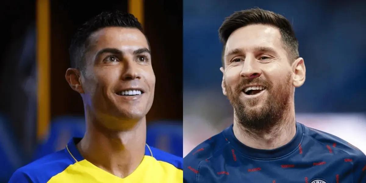 Leo's wife made a post on social networks with a tender image of the start of the meeting.