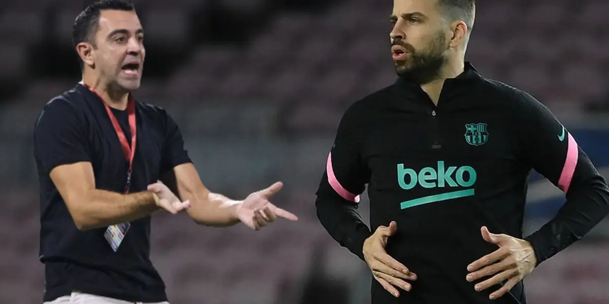 Less than a week after Xavi Hernández took over as Barcelona coach, the problems did not take long to come. Always with respect, of course, but Piqué and the coach today shared a dressing room and that is why he does not want me to be above anyone.