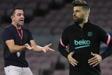 Less than a week after Xavi Hernández took over as Barcelona coach, the problems did not take long to come. Always with respect, of course, but Piqué and the coach today shared a dressing room and that is why he does not want me to be above anyone.
