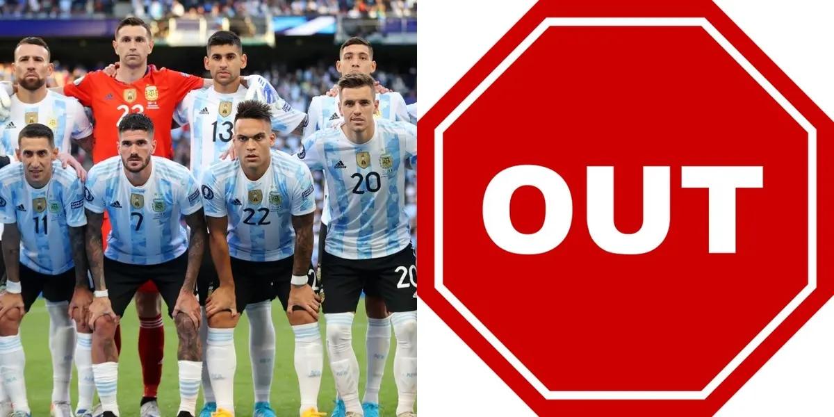 Less than three months later, the player suffered an injury that jeopardized his participation in the 2022 Qatar World Cup