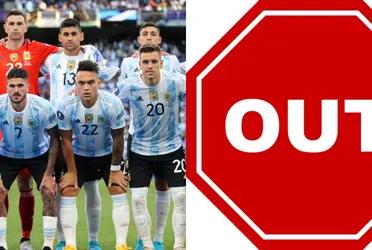 Less than three months later, the player suffered an injury that jeopardized his participation in the 2022 Qatar World Cup