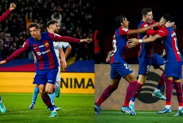 (VIDEO) With this goal from Lewandowski, Barcelona is tying with Girona