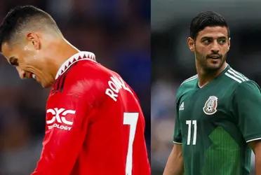 Like Carlos Vela in his time. Cristiano Ronaldo receives punishment for abandoning the team in the English Premier League match.