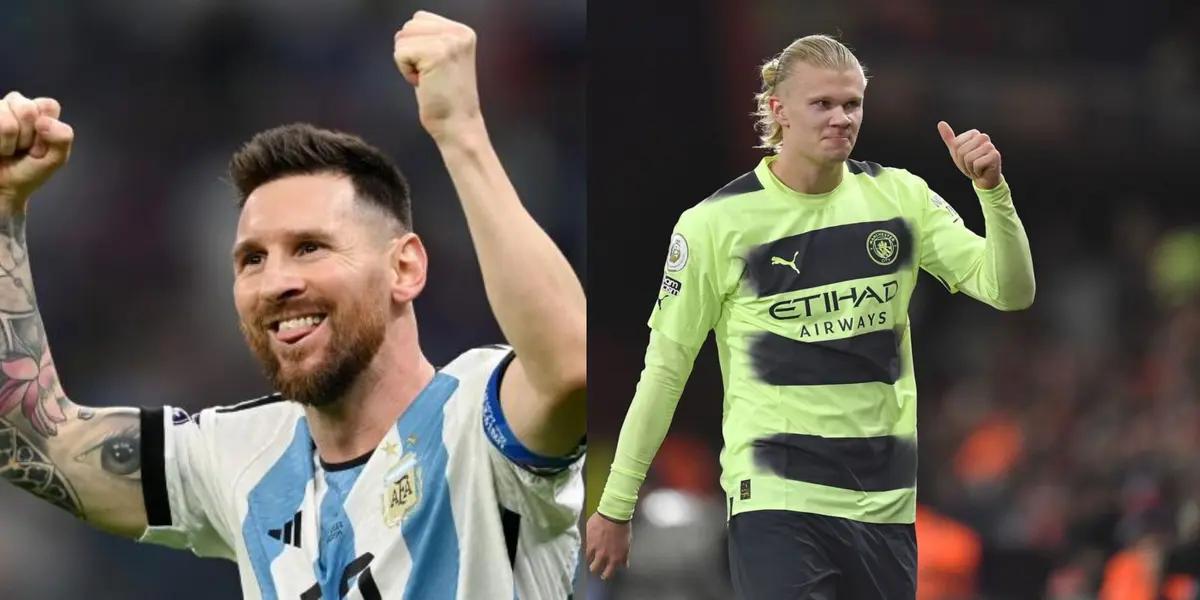 Lionel Mess respected both Mbappé and Haaland.