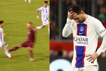Lionel Messi almost got his career ended by this player.