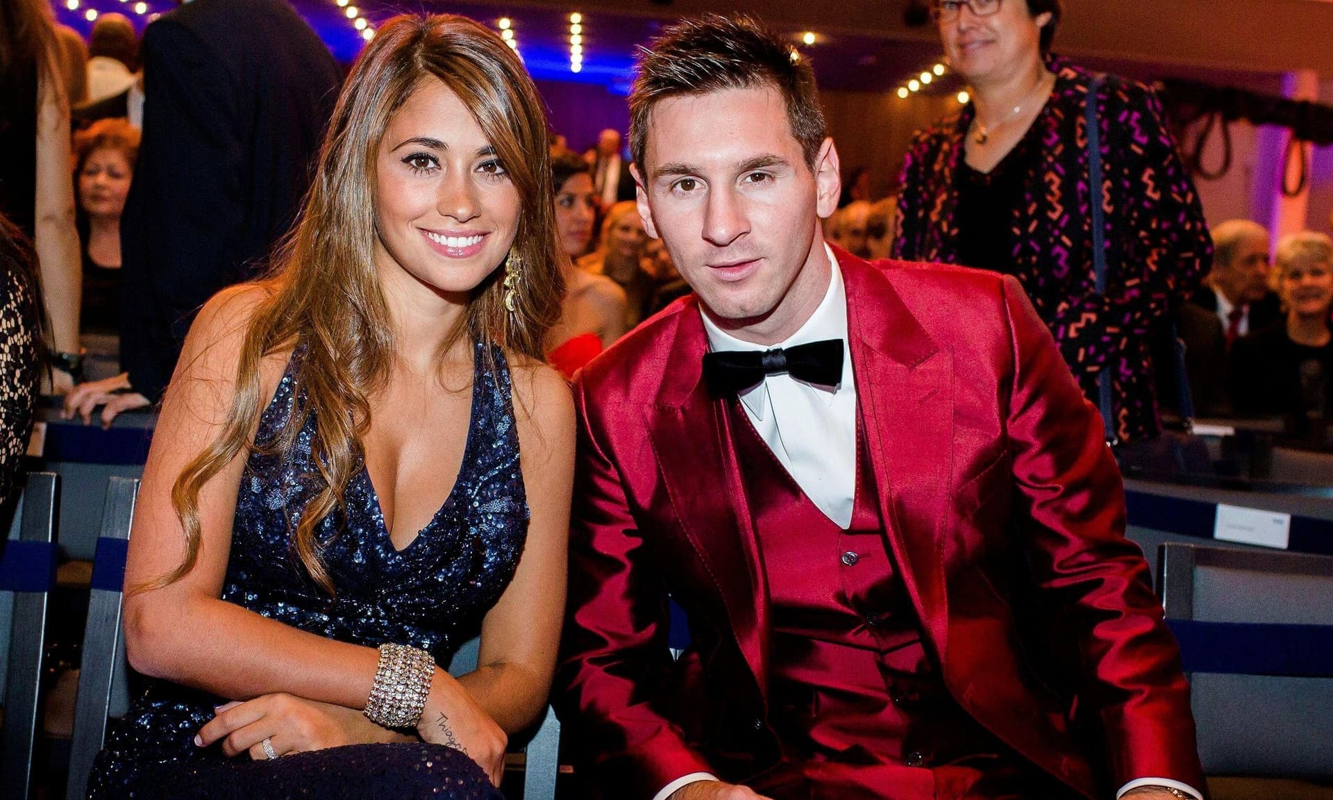 Lionel Messi and Antonella Roccuzzo met while she was 5 years old through Roccuzzo's cousin, Lucas Scaglia. Messi and Antonella have remained lovers since then and got married in 2017.