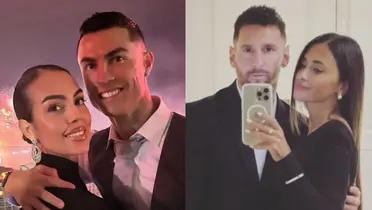 Lionel Messi and Antonella Roccuzzo tried to emulate Cristiano Ronaldo and Georgina Rodriguez.