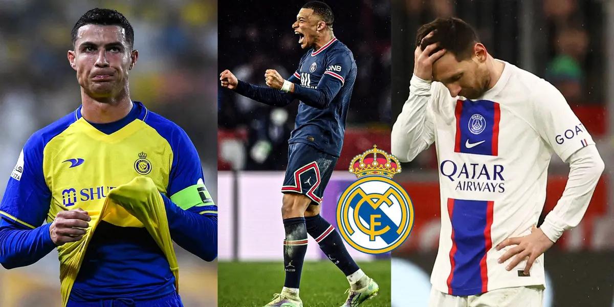 Lionel Messi and Cristiano envy Mbaappe's possible salary at Real Madrid.