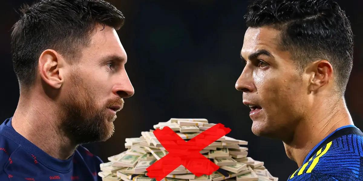 Lionel Messi and Cristiano Ronaldo