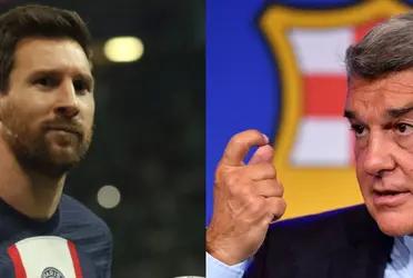 Lionel Messi and his answer to FC Barcelona