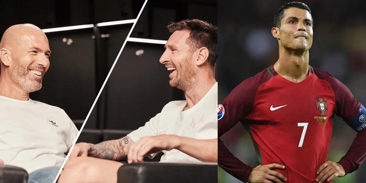 Lionel Messi and his answers in an interview with Zidane went completely viral.