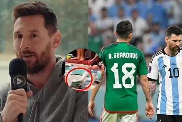 Lionel Messi and his controversy regarding the Mexican jersey and what he did now to get the definitive forgiveness of the Mexican fans