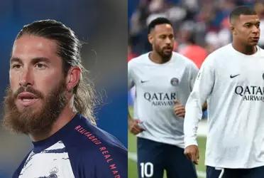 Lionel Messi and his unexpected betrayal at the hands of Sergio Ramos.