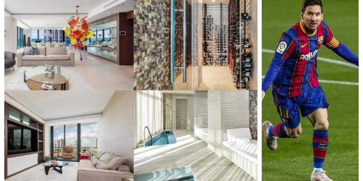 Lionel Messi and his wife, Antonella Roccuzzo spent €6m on their mansion at the Castelldefels. They will keep the house in case Messi returns to Barcelona.