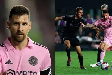 Lionel Messi and Inter Miami tied 0-0 against Nashville, beyond that, look at his discussion with the referee.