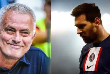 Lionel Messi and Jose Mourinho had some tense moments back in the old days.
