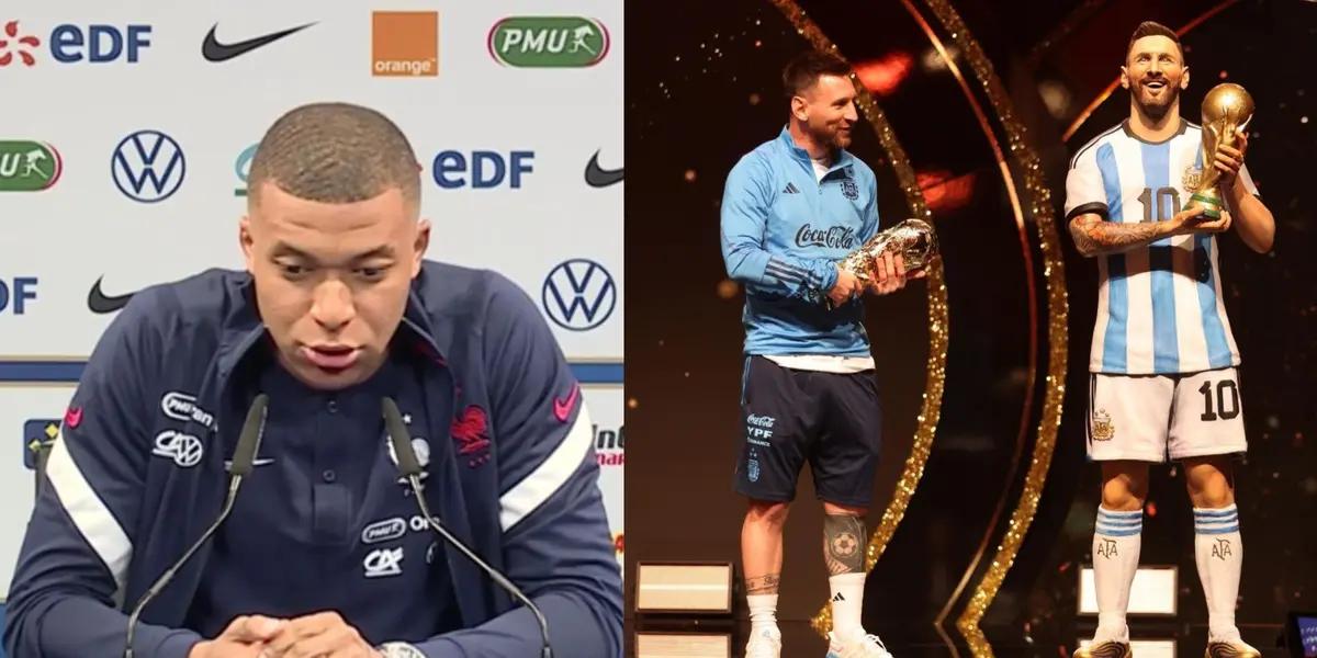 Lionel Messi and Kylian Mbappe live two different realities in their national teams.