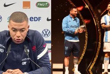 Lionel Messi and Kylian Mbappe live two different realities in their national teams.