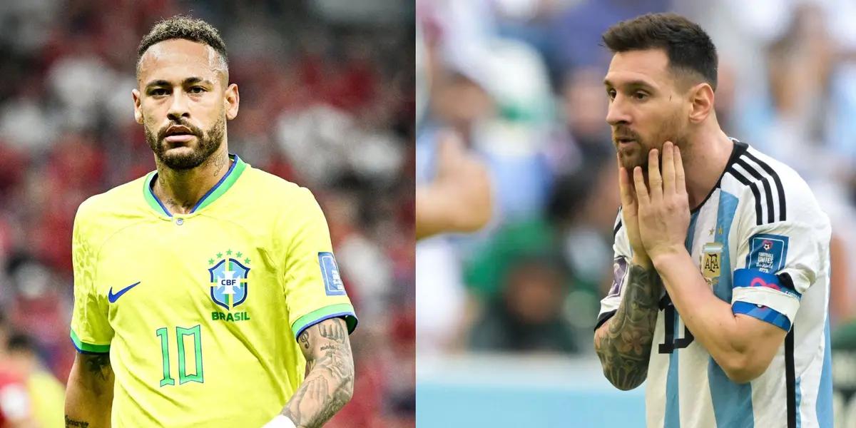 Lionel Messi and Mbappe will face each other this Sunday in the final.