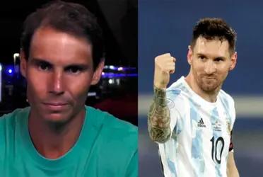 Lionel Messi and Nadal have always shown respect for each other.