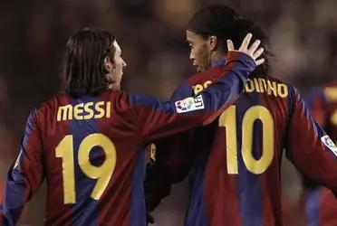 Lionel Messi and Ronaldinho are two of Barcelona's best players of all time. Who has the better stats and the most trophies between the two South-American magicians?