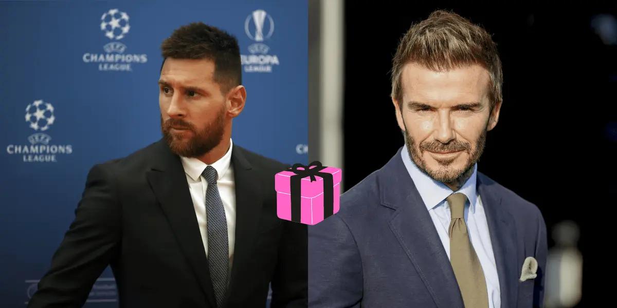 Lionel Messi asks David Beckham for the arrival of a new reinforcement for Inter Miami.