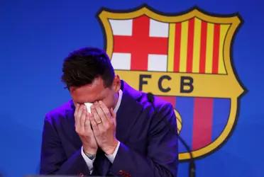 Lionel Messi broke down in tears at an emotional press conference where he confirmed his departure from Barcelona. Mohsen Saleh has accused Messi of being greedy, hypocritical and crying fake tears.