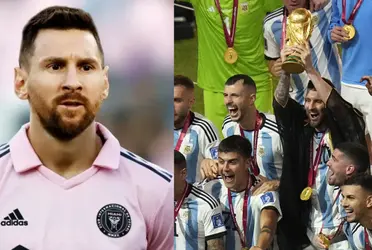 He won the World Cup and was the best in the world, now he would join Lionel Messi's Inter Miami
