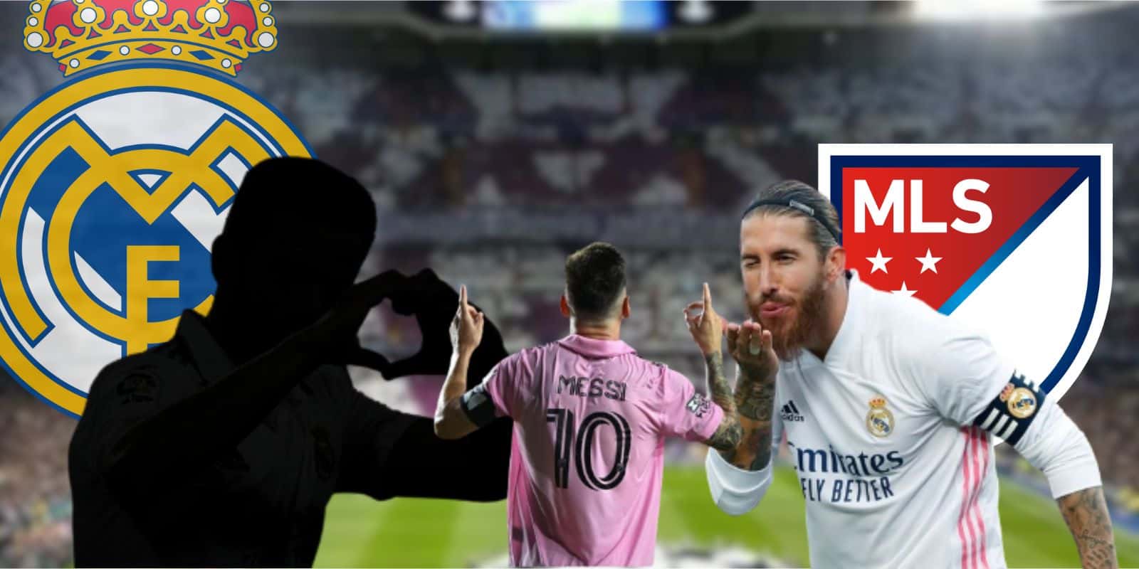 Lionel Messi celebrating a score with Inter Miami at the MLS