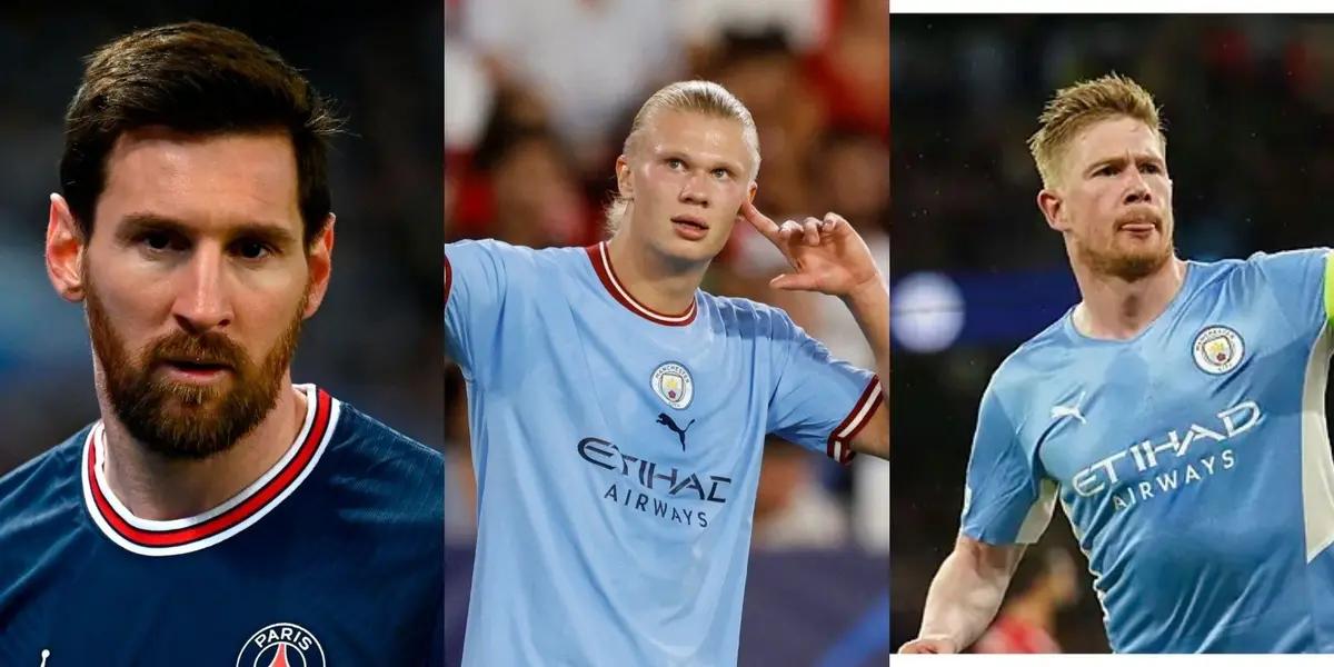 Lionel Messi chose the best Manchester City player and his decision surprised everyone
