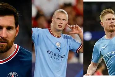 Lionel Messi chose the best Manchester City player and his decision surprised everyone