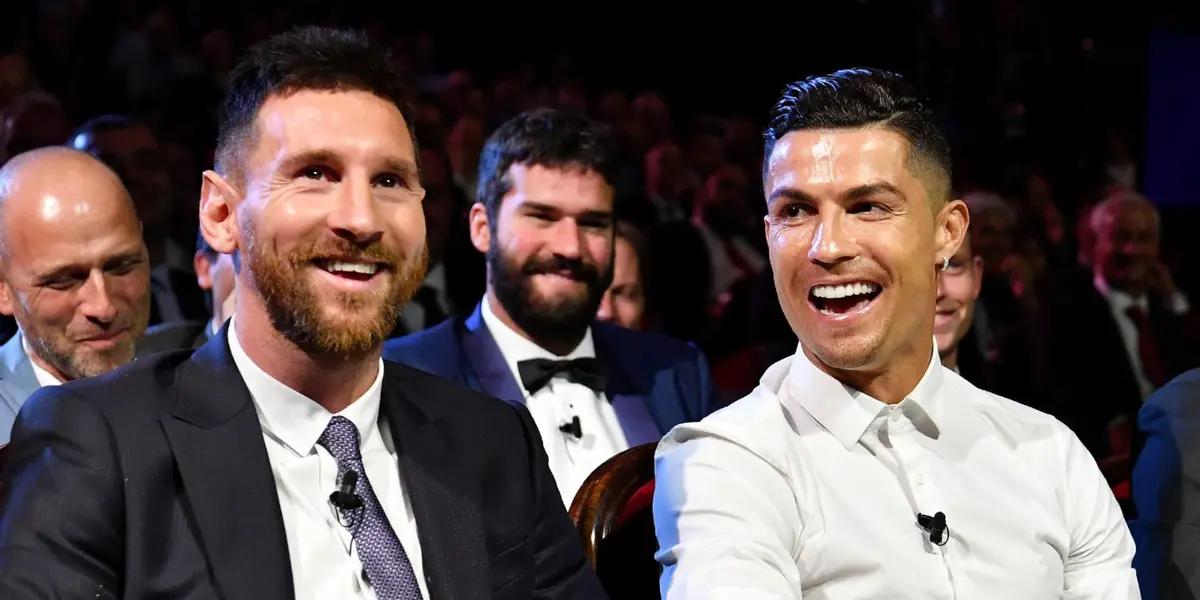 Lionel Messi, Cristiano Ronaldo Photo: Sporting News