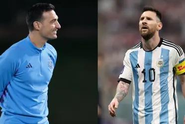 Lionel Messi did not have minutes in the Bolivian match, however, Scaloni reveals the reason for this