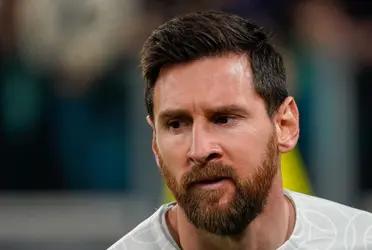 Lionel Messi did not like this news at all.